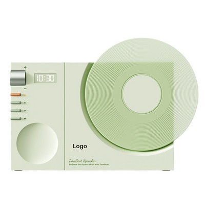 Retro Vinyl Record Player Style Bluetooth Speaker