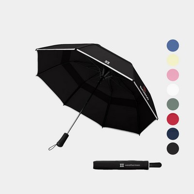 Weatherman® 100% Recycled 50? arc Trek Umbrella