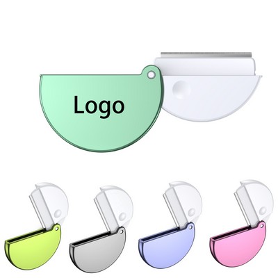 Round Flip-Top Eyebrow Razor