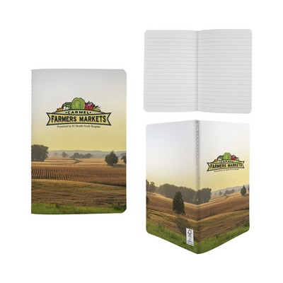 4" X 6" Sewn Paper Cover Notebook
