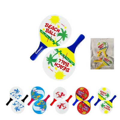 Playing Paddle Ball Game