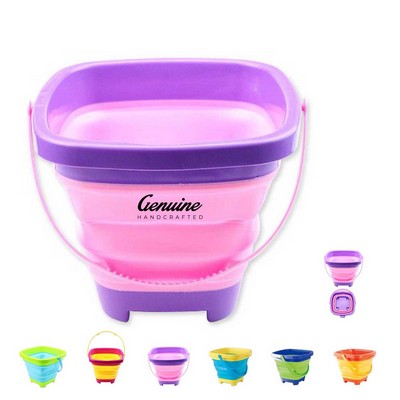 68oz Square Foldable Pail