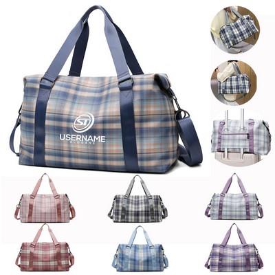 Classic Stripe Travel Bag