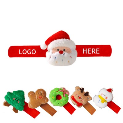 Christmas Clap Ring Bracelet