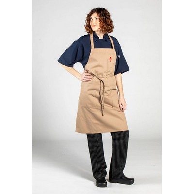 Uncommon Chef Unisex Pencil Patch Pocket Bib Apron