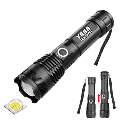 USB Rechargeable LED Flashlight