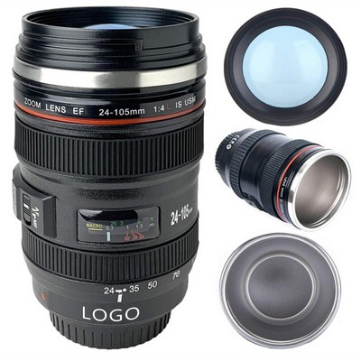 14 Oz. Emulation Camera Thermos Cup