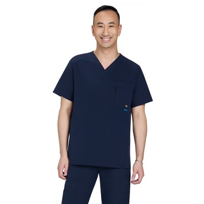 koi - Solis - Men's Four-Pocket V-Neck Caldwell Scrub Top