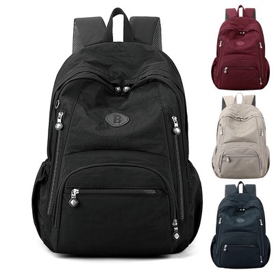Multi Pocket Large Capacity Waterproof Backpack