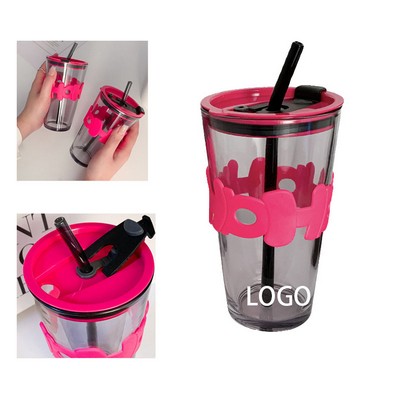 Bamboo Joint High Aesthetic Glass Cup