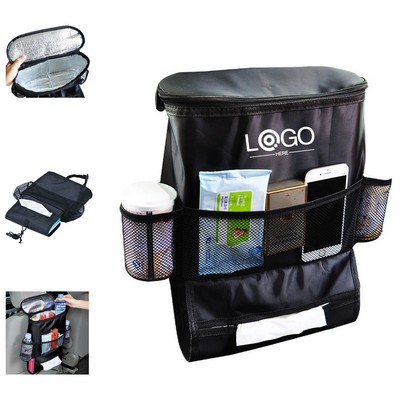 Seat Back Organizer Cooler Bag
