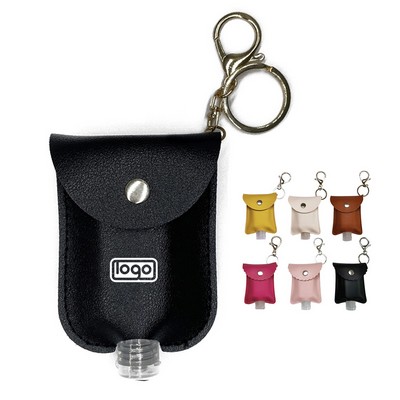 PU Leather Sanitizer Holder