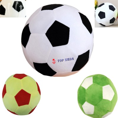 Plush Soccer Balls Fluffy Stuffed