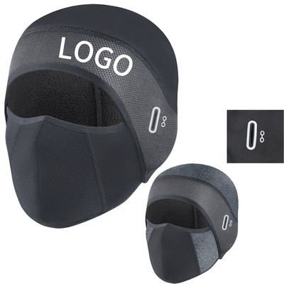 Winter Fleece-Lined Cycling & Skiing Face Mask