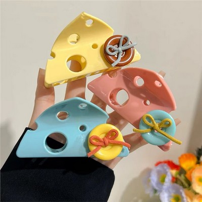 Cheese Hair Claw Clips Hair Clips