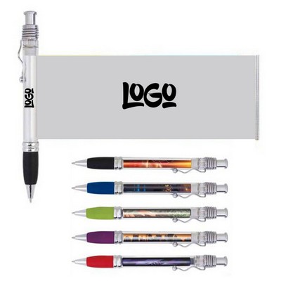 Ballpoint Pen With Banner