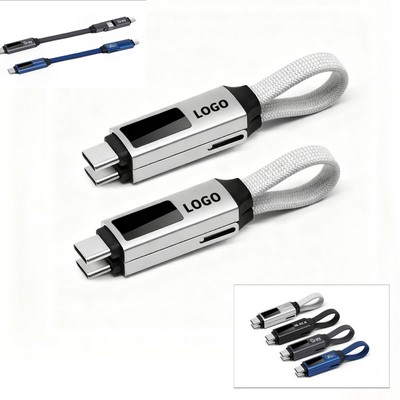 3-in-1 Magnetic Cable with Live Power Meter