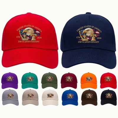 Custom Logo United States 250th Anniversary Hat
