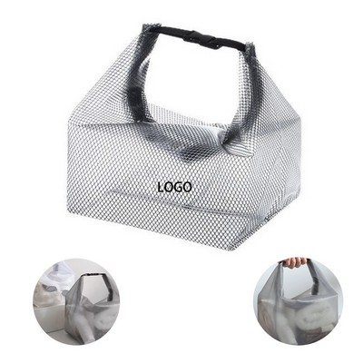 Clear Toiletry Carry Tote