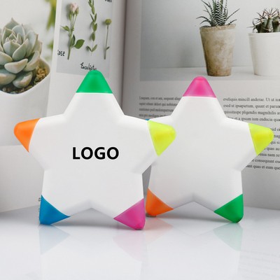 Star Shape Highlighter Pens