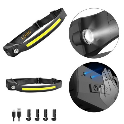 Head Lamp LED with Motion Sensor