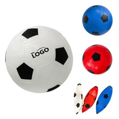 8" PVC Inflatable Textured Soccer Ball