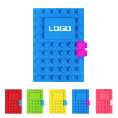 Silicone Block-Inspired Cover Notebook