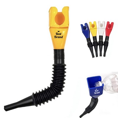 Retractable Automotive Fuel Funnel