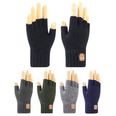 Touch Screen Autumn and Winter Thick Gloves