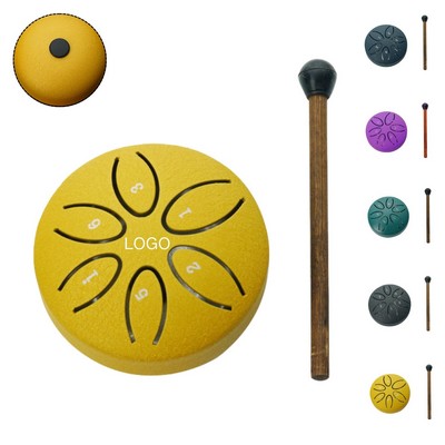 3" 6 Tones Steel Tongue Drum