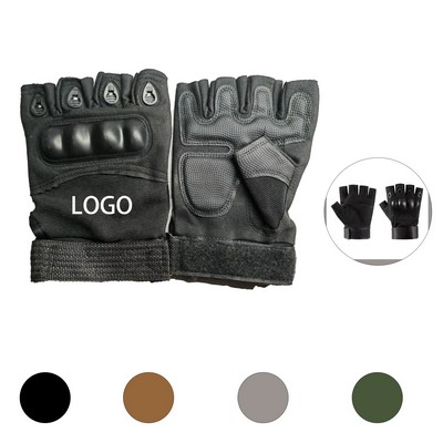 Sports Fingerless Tactical Gloves For Men
