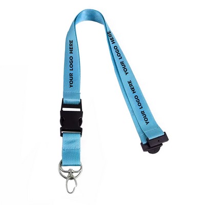Lanyard Keychain Holder Clip with Webbing Strap