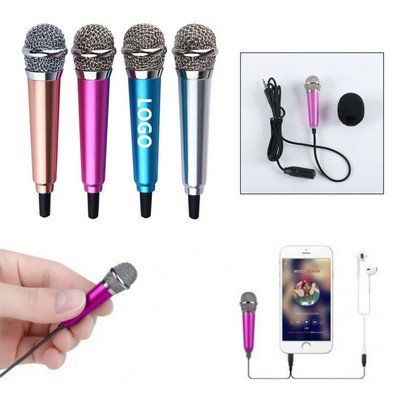 Mini Colorful Metal Microphone