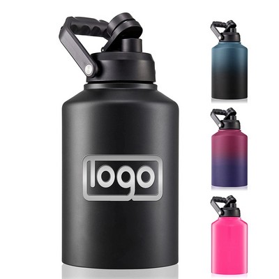 64Oz Sports Water Bottle with Handle