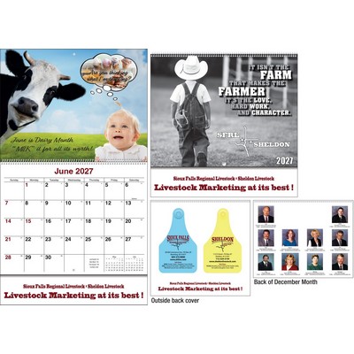 Full Color 12 Month Appointment Calendar