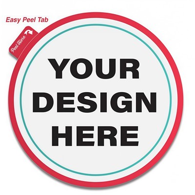 Peel Tab Sticker