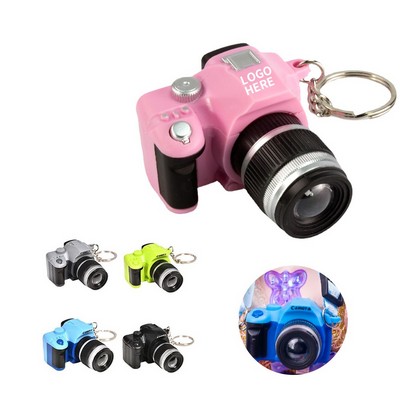 Portable Sound & Light Keychain Camera