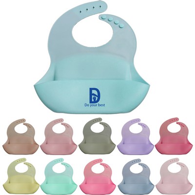 Reusable Silicone Toddler Bib