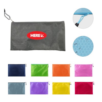 A4 Waterproof Folder Zipper Storage Bag