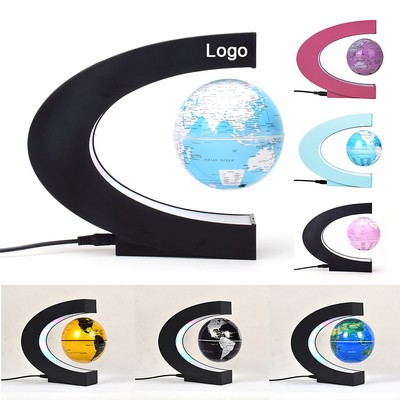 Luminous Magnetic Levitation Globe