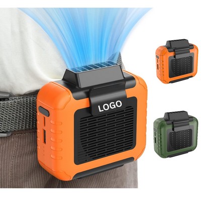 Heavy-Duty Rechargeable Waist Clip Fan (6000mAh)