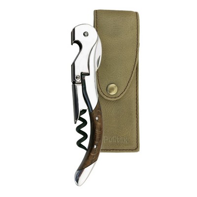 Pulltex® Toledo Corkscrew w/Rosewood Brown Handle
