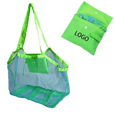 Large Mesh Beach Tote Bag