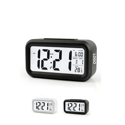 Digital Alarm Clock With Temperature