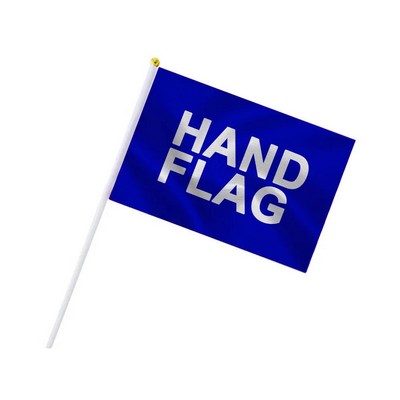 Double-Sided Printing Hand Flag