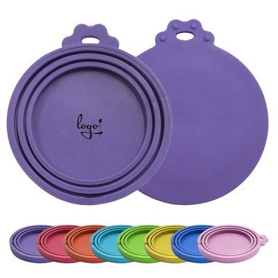 Silicone Pet Food Can Lids