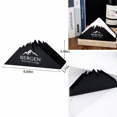 Stainless Steel Triangular Napkin Holder