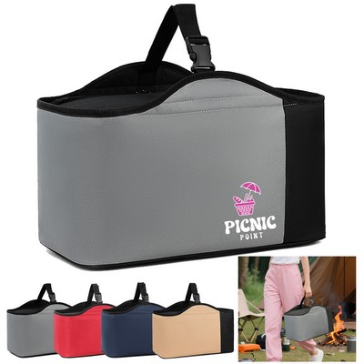 Large Capacity Car & Outdoor Cooler Picnic Basket