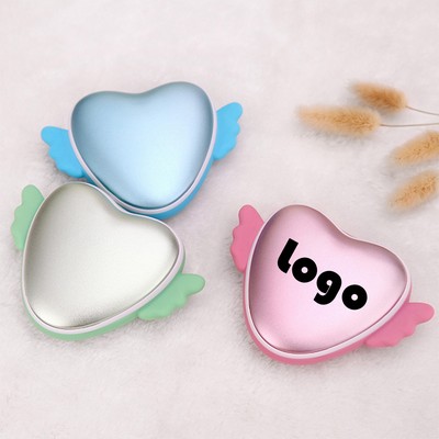 3500 mAh Heart Shaped Hand Warmer/Power Bank