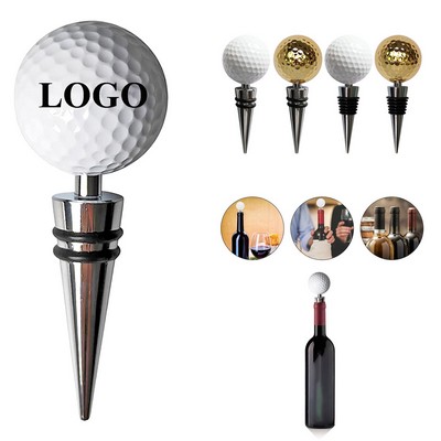 Novelty Golf Ball Wine Stoppers